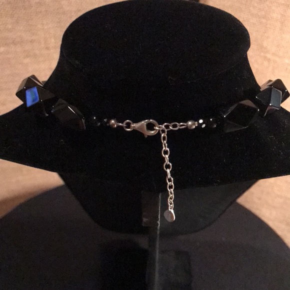 925 Barse Black Onyx Necklace - Picture 5 of 8